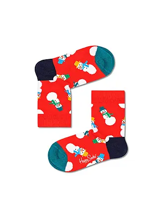 HAPPY SOCKS | Geschenkset Kinder Socken 2-er Set Kids Stripe bunt | 